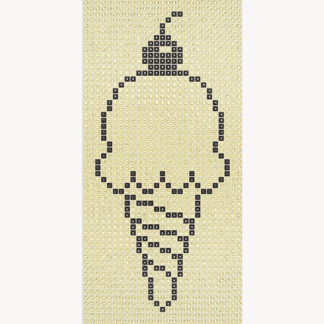 Waffle Cone - French Vanilla - crystal art by Julia Roshkow